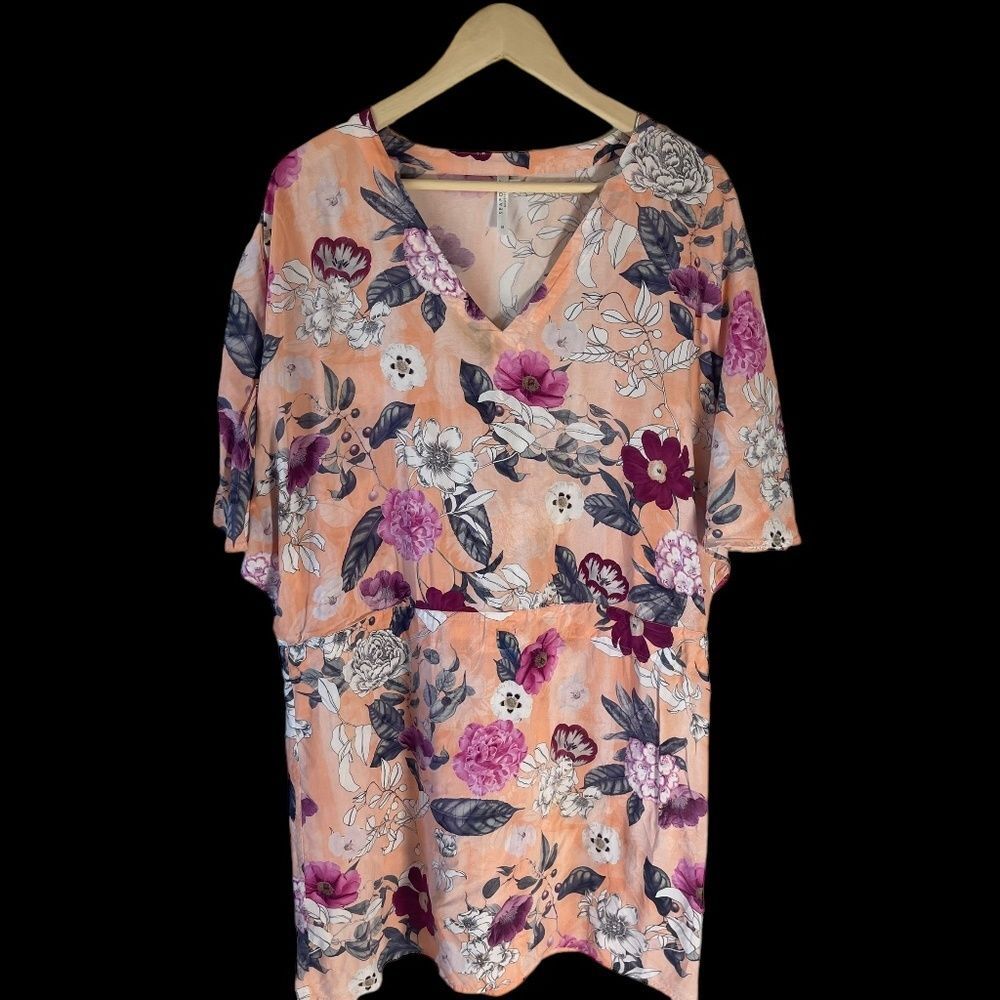 Seafolly Australia Modern Love Coverup Sz M‎